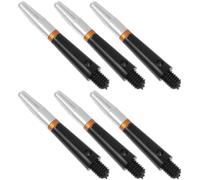 IMIKEYA Lot de 6 Tiges de Fléchettes en Nylon Rotatives, Accessoires Pratiques pour Jeu de Fléchette, Remplacement d'arbre Léger et Solide pour Entraînement Standard