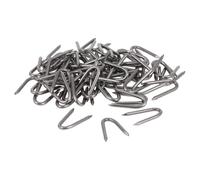 IMIKEYA Lot de 70 clous en forme de U pour fixer des grillages de poules et clôtures extérieures