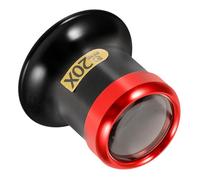 IMIKEYA Loupe à Tête Métallisée 20X pour Horloger Loupe Lumineuse sans Mains Lunettes à Bandeau Amovible pour Réparation de Montres et Bijoux Outil de Précision Industriel