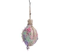 IMIKEYA Mâcher Créative et pour Feuilles Perroquet de Naturel en Maïs Balle Accessoire pour Oiseaux pour Perroquets Perruches à Domicile