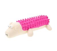 IMIKEYA Mâcher pour Chien en Latex Blanc Solide, Promoteur D'interaction Pratique, pour L'entraînement et Activités en Intérieur et Extérieur