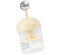 IMIKEYA Machine à Mousse Nettoyante Visage Orange Mousseur à Bulles Manuel Portable Flacon Doseur pour Gel et Shampoing Outil de Soins Peau Compact et Léger pour Voyage et Usage