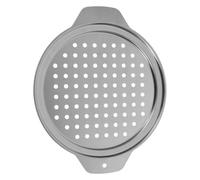 IMIKEYA Machine à Spaetzle Préparation Rapide en Acier Inoxydable avec Double Poignée, Insert Panier Vapeur Ergonomique Argenté, Cuisson Quotidienne
