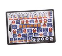 IMIKEYA Machine d'apprentissage pour Enfants Tablette Interactive Machine d'apprentissage De L'Alphabet Tablette De Lecture pour Enfants Machine d'apprentissage