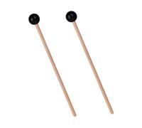 IMIKEYA Maillets de Percussion Design Portable en Bois et Tête en Caoutchouc Lot de 2 pour Précis et Confortable pour Langue pour Instruments de Plusieurs styles Plusieurs styles