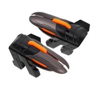 IMIKEYA Manette de Jeu Mobile Six Gâchettes pour Smartphone et Tablette Joystick Tactile Accessoires Gaming pour Tir en Ligne Contrôle Précis et Rapide 1 Paire Compatible Jeux Mobiles