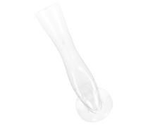 IMIKEYA Mannequin Pied Transparent Plastique avec Base Support Réutilisable pour Chaussettes Féminines Modèle Réaliste pour Affichage de Bas