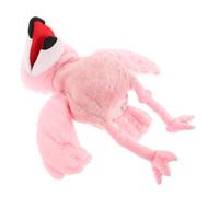 IMIKEYA marionnette Flamant Rose Jeu de rôle marionnette à Main marionnette à Main Oiseau narrateur marionnettes à Main marionnettes d'animaux réalistes marionnette à Main Peluche
