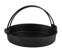 IMIKEYA Marmite Fonte Épaisse avec Double Anse Poêle Sukiyaki Japonaise Polyvalente pour Cuisson Fondue et Réchaud Ustensile et Facile à Nettoyer