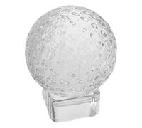 IMIKEYA Marqueur Balle Golf en Verre Transparent Support Élégant pour Balles de Golf Accessoire Polyvalent pour Vitrine ou Présentoir