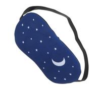 IMIKEYA Masque De Sommeil 3d En Coton Et Lin Réglable Cache-œil Ergonomique Pour Voyage Sieste Et Relaxation Anti-lumière Pour Hommes Femmes Filles Et