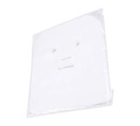 IMIKEYA Masque Facial en Coton Jetable Blanc 100 Pièces, Compresses Douces et Confortables pour Soins Quotidiens du Visage et Purification Peau