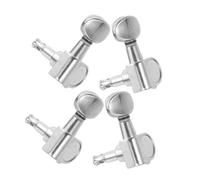 IMIKEYA Mécaniques Ukulélé Fermées en Métal, Lot de 4 Clés d'Accordage, Facile à Installer, Adaptées aux Ukulélés Traditionnels, pour Musiciens Débutants et Confirmés