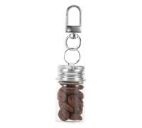 IMIKEYA Mini Drifting Bottle Keychain Transparent Glass Pendant Charm for DIY Crafts and Memory Keepsakes Lightweight and Creative Wish Bottle Accessory
