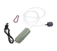 IMIKEYA Mini pompe à air USB pour aquarium domestique, aérateur portable avec crochet, alimentation en oxygène à faible bruit pour animaux de compagnie d'eau douce et marine, couleur aléatoire
