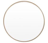 IMIKEYA Miroir de Maquillage Grossissant à Ventouse sans Clous 150Mm 20X Grossissement Miroir de Coiffeuse Compact Résistant à L’Usure pour Usage Quotidien et Voyage Couleur Dorée
