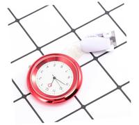 IMIKEYA Montre De Poche Infirmière Rouge à Broche, Design Compact 9 x 4,4 Cm, Acier Inoxydable Solide, Usage Médical Professionnel, pour Infirmières Et Médecins en Milieu Hospitalier