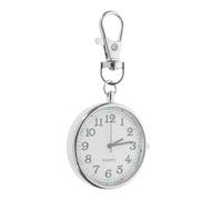 IMIKEYA Montres Porte-clés pour Infirmières en Acier Inoxydable, Montre à Clip Légère Et Solide, pour Suivi Infirmier Et Gardes en Milieu Hospitalier