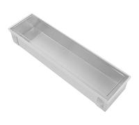 IMIKEYA Moule à Gâteau Rectangulaire et Boîte de Cuisson en Acier Inoxydable avec Couvercle, Marquages Gravés pour Pâtisserie, pour Professionnels et Amateurs