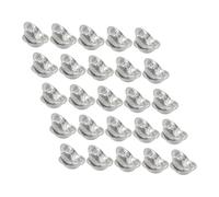IMIKEYA Moules à Tartelettes Résistants la Chaleur 400 Jetables en Aluminium Argenté et Portables, Cuisson Maison Restaurant