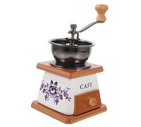 IMIKEYA Moulin à Café Manuel Mini Compacte En Céramique Broyeur Antidérapant Pour Grains De Café Et Poivre Usage Domestique Bureau