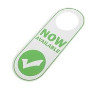 IMIKEYA Ne Pas Déranger Le Signe Accroche-porte Pour Intimité Signe Suspendu à La Porte Sil Vous Plaît, Frappez à La Porte Signe Occupé Panneaux De Emblèmes Pendentif Pvc Entreprise Bureau