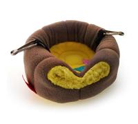 IMIKEYA Nid Suspendu en Peluche Marron pour Petits Animaux, Lit Chaud et Double Usage pour Dormir en Hiver, Hamac Suspendu pour Cochons D’Inde et Hamsters Couleur Couleur Aléatoire