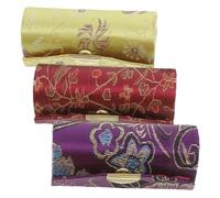 IMIKEYA Organisateur De Maquillage - Lot De 3 Étuis De Voyage pour Rouge à Lèvres - Pratiques Et Élégants Idéaux pour à Main