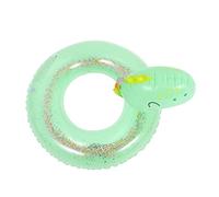 IMIKEYA Paillettes Dinosaure Natation Anneau de Natation baignade Rond flotteurs de Piscine Anneaux Piscine bouée pour Piscine Bouée Gonflable Anneau de Bain Gonflable Nager PVC Green