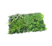 IMIKEYA Panneau Végétal Artificiel pour Décoration Murale Haie Artificielle 1 M² Plantes Décoratives Réalistes pour Mariage et Magasin Facile à Installer