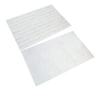 IMIKEYA Papier de Fond Photo Imperméable Recto Verso Double Face Motif Marbre Format Grand Papier Couché Résistant pour Studio Photo Décor Alimentaire Maquillage et Bijoux