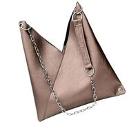 IMIKEYA Paquet à Chaîne Chic pour Femme Grosse Capacité, Léger et Pratique en Pu Or, pour Soirée et Rendez-