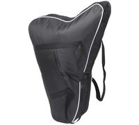IMIKEYA Paquet à Lyre Noir en Tissu Oxford Poignée Simple, Paquet de Rangement Pratique et Léger pour Harpe et Piano à Pouces, pour Musicien en Déplacement
