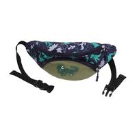 IMIKEYA Paquet Banane Dinosaure pour Garçon et Pochette de Poitrine Paquet à Bandoulière Réglable Solide Multicolore Activités Extérieures 1 Pièce