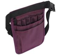 IMIKEYA Paquet Banane pour Infirmières en Nylon Violet Ceinture Porte-Outils Portable Multifonction Pochette de Taille Légère pour Fournitures de Soins Infirmiers et Matériel
