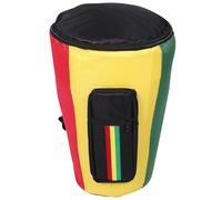 IMIKEYA Paquet Bandoulière Étanche pour Tambour Africain 10 Pouces avec Double Sangle Épaisse en Tissu Oxford pour Voyage et École