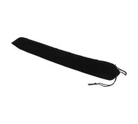 IMIKEYA Paquet pour Instruments à Vent Noir en Tissu Peluche Épais 14x75 Cm Cordon de Serrage pour Protection et Transport Facile Lors de Voyages et Performances