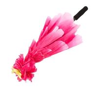 IMIKEYA Parapluie de Danse Pivoine pour Garçon et Filles, Tissu Imprimé Rose Vif 60 Cm, Accessoire Scène Festival, Léger et Maniable pour Spectacle et Photographie