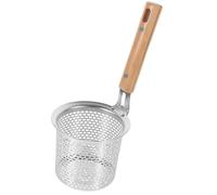 IMIKEYA Passoire à Pâtes Maille Acier Inoxydable Avec Panier à Fondue Réutilisable Passoire à Nouilles De Cuisine Panier à Pâtes Ménager