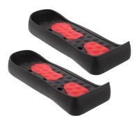 IMIKEYA Pédales D’entraînement Antidérapantes pour Rameur, Accessoires pour Pieds de Rameur, Abs, pour Machine de Gym, Fitness à Domicile Salle