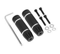 IMIKEYA Pédales Résistantes à l'usure Arrière de Vélo en Alliage D'aluminium Robustes Noir Cylindrique et pour VTT et Bicyclettes, Adaptées aux Garçon et Filles et Adultes Adultes