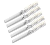 IMIKEYA Peigne Pliable à Double Denture Gris Lot de 5 Mini Brosse Coiffante Compacte et Légère Peigne de Voyage Portable pour Paquet à Main Coiffage Rapide au Quotidien Déplacement
