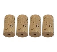 IMIKEYA Petit Bouchon de Remplacement en Liège Naturel pour Flûte Traversière, 4 Pièces, Protège le Headjoint, Facile à Utiliser pour Réparation D'instrument à Vent