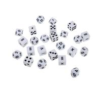 IMIKEYA Pièces Dés Éducatifs pour Garçon Fille Accessoire Apprentissage Mathématique pour Jeux de Société pour Garçon Fille pour Enseignement des Mathématiques
