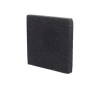 IMIKEYA Pierre à Griller en Roche Volcanique Carrée 12x12cm pour Barbecue Coréen, Cuisson Saine et Polyvalente, pour Pizza Cuisine Végétarienne en Plein Air