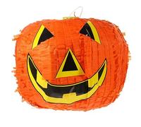 IMIKEYA Piñata de Halloween Forme de Citrouille Décoration de Fête Multifonctionnelle Support à Bonbons pour Événements Halloween pour Garçon Fille