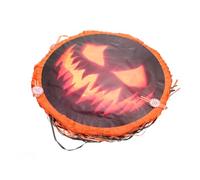 IMIKEYA Pinata Halloween Citrouille à Tirer pour Fête Décoration Festive avec Conteneur pour Bonbons Jouets et Confettis Papier et Design Créatif