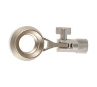 IMIKEYA Pince Antichoc Argenté pour Microphone à Condensateur Absorption des Chocs et Structure Stable Filetage Interne 22mm Compatible Bureaux et Pieds de
