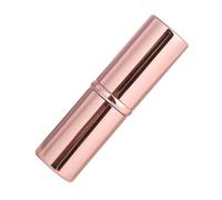 IMIKEYA Pinceau estompeur rétractable pour maquillage avec laine de nylon ondulée et poignée en métal, facile à nettoyer, mini pinceau à poudre adapté pour un usage domestique et professionnel