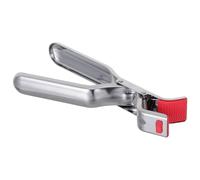 IMIKEYA Pinces Anti-brûlure Poignée en Silicone Cuisine et Cuisson Vapeur en Acier Inoxydable Résistantes la Chaleur la Rouille pour Bols et Poêles Friteuses